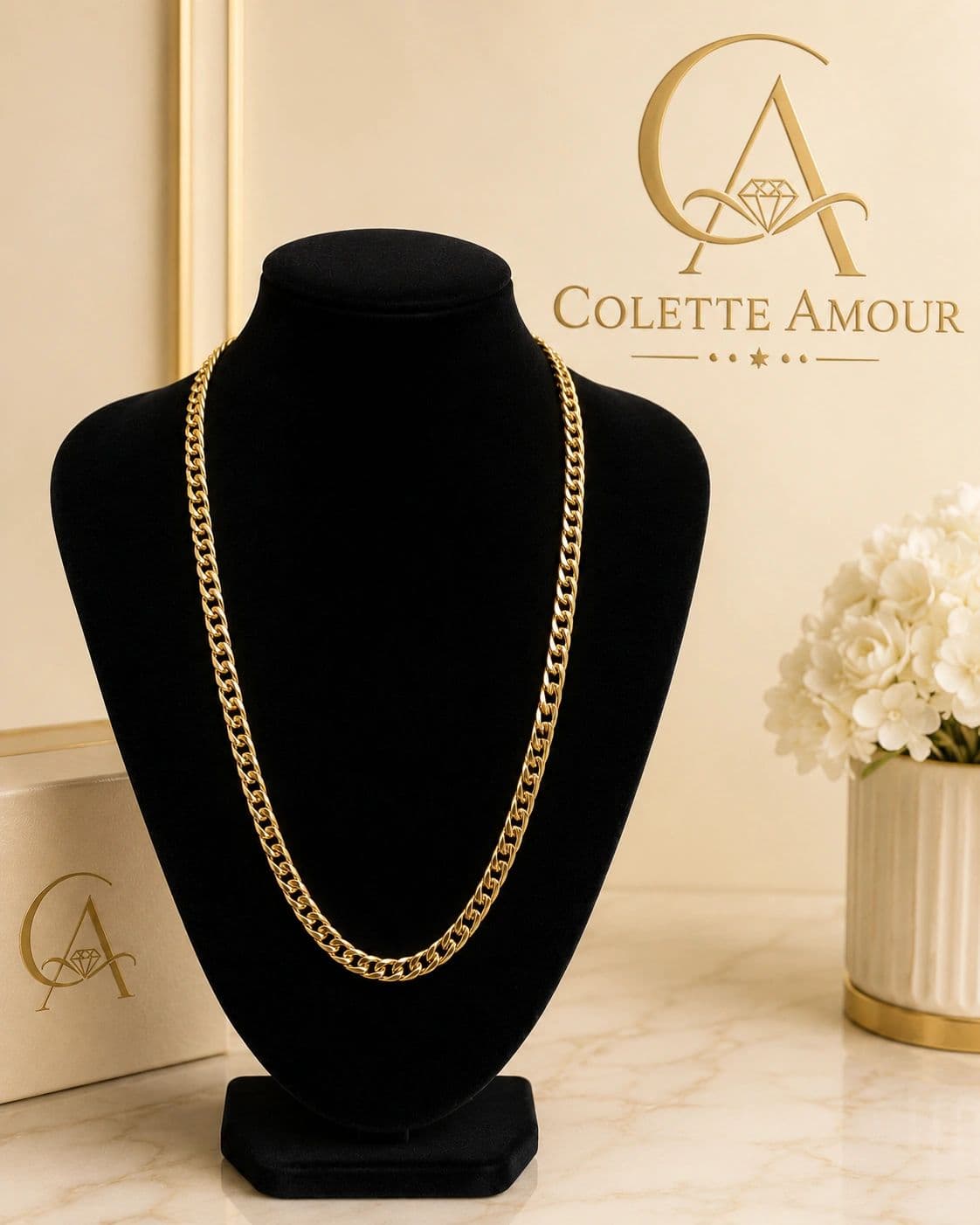 Double Cuban Necklace