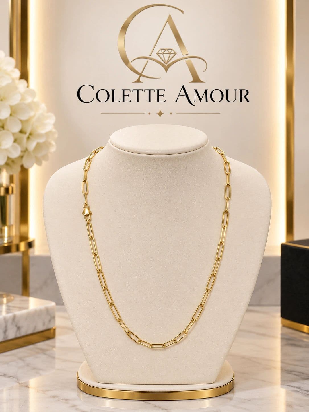 Paperclip Necklace